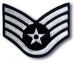 Enlisted Rank US Air Force (E-5) Staff Sergeant (SSgt)