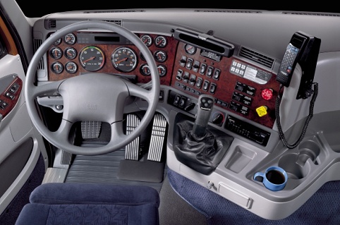 18-wheeler control panel