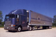 International 9700 articulated truck