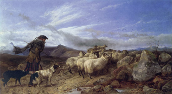 Crossing The Moor by Richard Ansdell